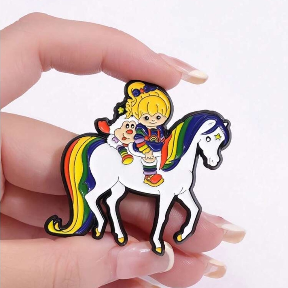 NEW Rainbow Brite Enamel Pin